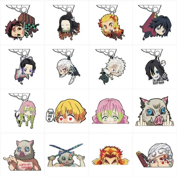 Demon Slayer Rengoku Anime Car Sticker Decal - Picture 2 of 3